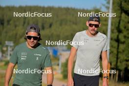 26.09.2023, Oberhof, Germany (GER): Francois Faivre (FRA) - Cross-Country training, Oberhof (GER). www.nordicfocus.com. © Reichert/NordicFocus. Every downloaded picture is fee-liable.