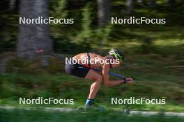 17.09.2023, Font-Romeu, France (FRA): Clément Parisse (FRA) - Cross-Country training, Font-Romeu (FRA). www.nordicfocus.com. © Authamayou/NordicFocus. Every downloaded picture is fee-liable.