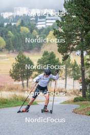 18.10.2023, Font-Romeu, France (FRA): Juliette Ducordeau (FRA) - Cross-Country training, Font-Romeu (FRA). www.nordicfocus.com. © Authamayou/NordicFocus. Every downloaded picture is fee-liable.