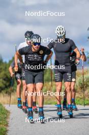 23.09.2023, Font-Romeu, France (FRA): Jules Chappaz (FRA) - Cross-Country training, Font-Romeu (FRA). www.nordicfocus.com. © Authamayou/NordicFocus. Every downloaded picture is fee-liable.