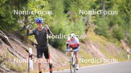 29.09.2023, Oberhof, Germany (GER): Cla-Ursin Nufer (SUI) - Cross-Country training, Oberhof (GER). www.nordicfocus.com. © Reichert/NordicFocus. Every downloaded picture is fee-liable.