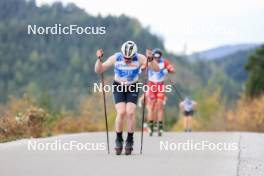 20.10.2023, Ramsau am Dachstein, Austria (AUT): Eero Rantala (FIN) - Cross-Country summer training, Ramsau am Dachstein (AUT). www.nordicfocus.com. © Manzoni/NordicFocus. Every downloaded picture is fee-liable.