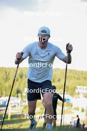 26.09.2023, Oberhof, Germany (GER): Ilan Pittier (SUI) - Cross-Country training, Oberhof (GER). www.nordicfocus.com. © Reichert/NordicFocus. Every downloaded picture is fee-liable.