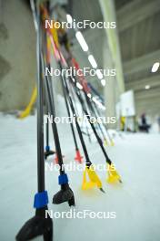 29.09.2023, Oberhof, Germany (GER): feature: poles - Cross-Country, race, ZLK, Oberhof (GER). www.nordicfocus.com. © Reichert/NordicFocus. Every downloaded picture is fee-liable.