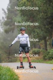 18.10.2023, Font-Romeu, France (FRA): Juliette Ducordeau (FRA) - Cross-Country training, Font-Romeu (FRA). www.nordicfocus.com. © Authamayou/NordicFocus. Every downloaded picture is fee-liable.