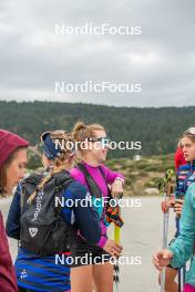 14.10.2023, Font-Romeu, France (FRA): Mélissa Gal (FRA) - Cross-Country training, Font-Romeu (FRA). www.nordicfocus.com. © Authamayou/NordicFocus. Every downloaded picture is fee-liable.