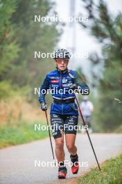 18.10.2023, Font-Romeu, France (FRA): Juliette Ducordeau (FRA) - Cross-Country training, Font-Romeu (FRA). www.nordicfocus.com. © Authamayou/NordicFocus. Every downloaded picture is fee-liable.