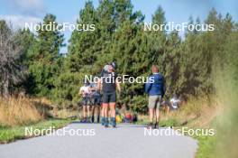 23.09.2023, Font-Romeu, France (FRA): Jules Chappaz (FRA) - Cross-Country training, Font-Romeu (FRA). www.nordicfocus.com. © Authamayou/NordicFocus. Every downloaded picture is fee-liable.