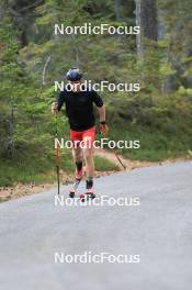 19.10.2023, Ramsau am Dachstein, Austria (AUT): Mika Vermeulen (AUT) - Cross-Country summer training, Ramsau am Dachstein (AUT). www.nordicfocus.com. © Manzoni/NordicFocus. Every downloaded picture is fee-liable.