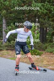 18.10.2023, Font-Romeu, France (FRA): Juliette Ducordeau (FRA) - Cross-Country training, Font-Romeu (FRA). www.nordicfocus.com. © Authamayou/NordicFocus. Every downloaded picture is fee-liable.