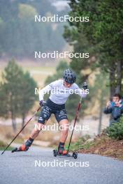 18.10.2023, Font-Romeu, France (FRA): Juliette Ducordeau (FRA) - Cross-Country training, Font-Romeu (FRA). www.nordicfocus.com. © Authamayou/NordicFocus. Every downloaded picture is fee-liable.