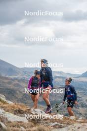 14.10.2023, Font-Romeu, France (FRA): Juliette Ducordeau (FRA) - Cross-Country training, Font-Romeu (FRA). www.nordicfocus.com. © Authamayou/NordicFocus. Every downloaded picture is fee-liable.