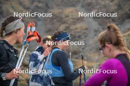 14.10.2023, Font-Romeu, France (FRA): Eve Ondine Duchaufour (FRA) - Cross-Country training, Font-Romeu (FRA). www.nordicfocus.com. © Authamayou/NordicFocus. Every downloaded picture is fee-liable.