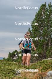 14.10.2023, Font-Romeu, France (FRA): Mélissa Gal (FRA) - Cross-Country training, Font-Romeu (FRA). www.nordicfocus.com. © Authamayou/NordicFocus. Every downloaded picture is fee-liable.