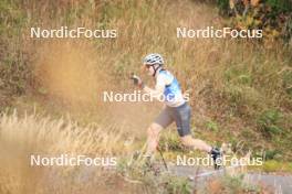 20.10.2023, Ramsau am Dachstein, Austria (AUT): Michael Foettinger (AUT) - Cross-Country summer training, Ramsau am Dachstein (AUT). www.nordicfocus.com. © Manzoni/NordicFocus. Every downloaded picture is fee-liable.