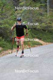 19.10.2023, Ramsau am Dachstein, Austria (AUT): Mika Vermeulen (AUT) - Cross-Country summer training, Ramsau am Dachstein (AUT). www.nordicfocus.com. © Manzoni/NordicFocus. Every downloaded picture is fee-liable.