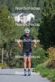 17.09.2023, Font-Romeu, France (FRA): Théo Schely (FRA) - Cross-Country training, Font-Romeu (FRA). www.nordicfocus.com. © Authamayou/NordicFocus. Every downloaded picture is fee-liable.