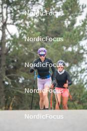 18.10.2023, Font-Romeu, France (FRA): Eve Ondine Duchaufour (FRA) - Cross-Country training, Font-Romeu (FRA). www.nordicfocus.com. © Authamayou/NordicFocus. Every downloaded picture is fee-liable.