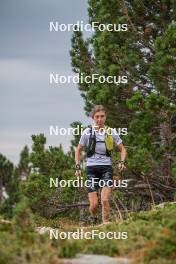 14.10.2023, Font-Romeu, France (FRA): Maelle Veyre (FRA) - Cross-Country training, Font-Romeu (FRA). www.nordicfocus.com. © Authamayou/NordicFocus. Every downloaded picture is fee-liable.