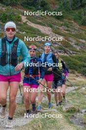 14.10.2023, Font-Romeu, France (FRA): Eve Ondine Duchaufour (FRA) - Cross-Country training, Font-Romeu (FRA). www.nordicfocus.com. © Authamayou/NordicFocus. Every downloaded picture is fee-liable.