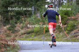 19.10.2023, Ramsau am Dachstein, Austria (AUT): Mika Vermeulen (AUT) - Cross-Country summer training, Ramsau am Dachstein (AUT). www.nordicfocus.com. © Manzoni/NordicFocus. Every downloaded picture is fee-liable.