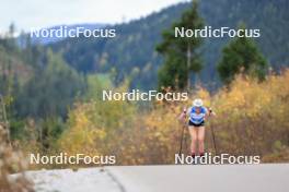 20.10.2023, Ramsau am Dachstein, Austria (AUT): Magdalena Engelhard (AUT) - Cross-Country summer training, Ramsau am Dachstein (AUT). www.nordicfocus.com. © Manzoni/NordicFocus. Every downloaded picture is fee-liable.