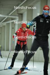 29.09.2023, Oberhof, Germany (GER): Erwan Kaeser (SUI) - Cross-Country, race, ZLK, Oberhof (GER). www.nordicfocus.com. © Reichert/NordicFocus. Every downloaded picture is fee-liable.