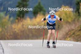 20.10.2023, Ramsau am Dachstein, Austria (AUT): Ville Ahonen (FIN) - Cross-Country summer training, Ramsau am Dachstein (AUT). www.nordicfocus.com. © Manzoni/NordicFocus. Every downloaded picture is fee-liable.