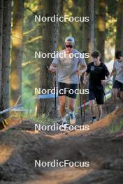 26.09.2023, Oberhof, Germany (GER): Ilan Pittier (SUI) - Cross-Country training, Oberhof (GER). www.nordicfocus.com. © Reichert/NordicFocus. Every downloaded picture is fee-liable.