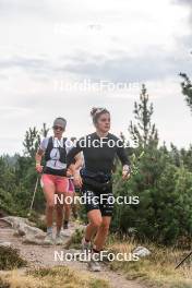 14.10.2023, Font-Romeu, France (FRA): Liv Coupat (FRA) - Cross-Country training, Font-Romeu (FRA). www.nordicfocus.com. © Authamayou/NordicFocus. Every downloaded picture is fee-liable.