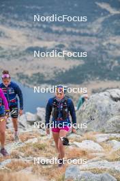 14.10.2023, Font-Romeu, France (FRA): Juliette Ducordeau (FRA) - Cross-Country training, Font-Romeu (FRA). www.nordicfocus.com. © Authamayou/NordicFocus. Every downloaded picture is fee-liable.