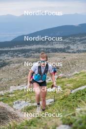 14.10.2023, Font-Romeu, France (FRA): Mélissa Gal (FRA) - Cross-Country training, Font-Romeu (FRA). www.nordicfocus.com. © Authamayou/NordicFocus. Every downloaded picture is fee-liable.