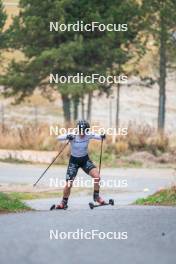 18.10.2023, Font-Romeu, France (FRA): Juliette Ducordeau (FRA) - Cross-Country training, Font-Romeu (FRA). www.nordicfocus.com. © Authamayou/NordicFocus. Every downloaded picture is fee-liable.