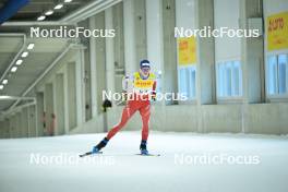 29.09.2023, Oberhof, Germany (GER): Antonin Savary (SUI) - Cross-Country, race, ZLK, Oberhof (GER). www.nordicfocus.com. © Reichert/NordicFocus. Every downloaded picture is fee-liable.