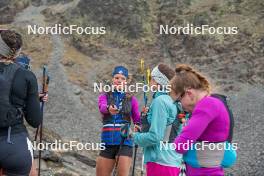 14.10.2023, Font-Romeu, France (FRA): Flora Dolci (FRA) - Cross-Country training, Font-Romeu (FRA). www.nordicfocus.com. © Authamayou/NordicFocus. Every downloaded picture is fee-liable.