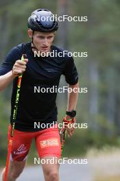 19.10.2023, Ramsau am Dachstein, Austria (AUT): Mika Vermeulen (AUT) - Cross-Country summer training, Ramsau am Dachstein (AUT). www.nordicfocus.com. © Manzoni/NordicFocus. Every downloaded picture is fee-liable.