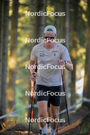 26.09.2023, Oberhof, Germany (GER): Ilan Pittier (SUI) - Cross-Country training, Oberhof (GER). www.nordicfocus.com. © Reichert/NordicFocus. Every downloaded picture is fee-liable.