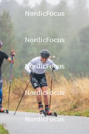 18.10.2023, Font-Romeu, France (FRA): Juliette Ducordeau (FRA) - Cross-Country training, Font-Romeu (FRA). www.nordicfocus.com. © Authamayou/NordicFocus. Every downloaded picture is fee-liable.