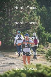 14.10.2023, Font-Romeu, France (FRA): Flora Dolci (FRA) - Cross-Country training, Font-Romeu (FRA). www.nordicfocus.com. © Authamayou/NordicFocus. Every downloaded picture is fee-liable.