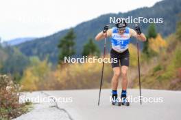 20.10.2023, Ramsau am Dachstein, Austria (AUT): Niilo Moilanen (FIN) - Cross-Country summer training, Ramsau am Dachstein (AUT). www.nordicfocus.com. © Manzoni/NordicFocus. Every downloaded picture is fee-liable.