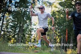 26.09.2023, Oberhof, Germany (GER): Ilan Pittier (SUI) - Cross-Country training, Oberhof (GER). www.nordicfocus.com. © Reichert/NordicFocus. Every downloaded picture is fee-liable.