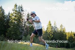 26.09.2023, Oberhof, Germany (GER): Ilan Pittier (SUI) - Cross-Country training, Oberhof (GER). www.nordicfocus.com. © Reichert/NordicFocus. Every downloaded picture is fee-liable.