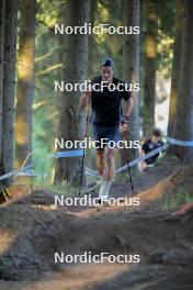 26.09.2023, Oberhof, Germany (GER): Roman Schaad (SUI) - Cross-Country training, Oberhof (GER). www.nordicfocus.com. © Reichert/NordicFocus. Every downloaded picture is fee-liable.