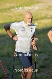 26.09.2023, Oberhof, Germany (GER): Jason Rueesch (SUI) - Cross-Country training, Oberhof (GER). www.nordicfocus.com. © Reichert/NordicFocus. Every downloaded picture is fee-liable.