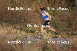 20.10.2023, Ramsau am Dachstein, Austria (AUT): Jakob Poelzleitner (AUT) - Cross-Country summer training, Ramsau am Dachstein (AUT). www.nordicfocus.com. © Manzoni/NordicFocus. Every downloaded picture is fee-liable.