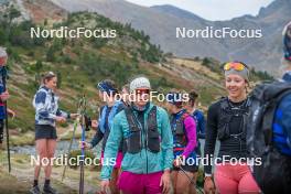 14.10.2023, Font-Romeu, France (FRA): Léna Quintin (FRA) - Cross-Country training, Font-Romeu (FRA). www.nordicfocus.com. © Authamayou/NordicFocus. Every downloaded picture is fee-liable.