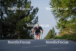 17.09.2023, Font-Romeu, France (FRA): Théo Schely (FRA) - Cross-Country training, Font-Romeu (FRA). www.nordicfocus.com. © Authamayou/NordicFocus. Every downloaded picture is fee-liable.