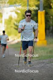 26.09.2023, Oberhof, Germany (GER): Cla-Ursin Nufer (SUI) - Cross-Country training, Oberhof (GER). www.nordicfocus.com. © Reichert/NordicFocus. Every downloaded picture is fee-liable.