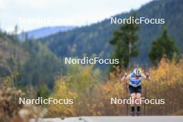 20.10.2023, Ramsau am Dachstein, Austria (AUT): Eero Rantala (FIN) - Cross-Country summer training, Ramsau am Dachstein (AUT). www.nordicfocus.com. © Manzoni/NordicFocus. Every downloaded picture is fee-liable.