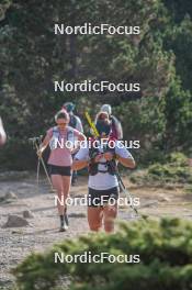 14.10.2023, Font-Romeu, France (FRA): Flora Dolci (FRA) - Cross-Country training, Font-Romeu (FRA). www.nordicfocus.com. © Authamayou/NordicFocus. Every downloaded picture is fee-liable.